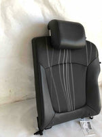2013 CHEVROLET SPARK Rear Back Lower Seat Right  w/ Headrest Leather Cloth