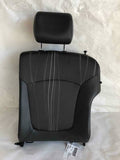 2013 CHEVROLET SPARK Rear Back Lower Seat Right  w/ Headrest Leather Cloth