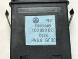 1998 - 2000 VW BEETLE GLX Rear Back Window Defroster Switch Control 1C0959621