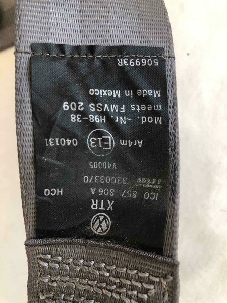2000 VOLKSWAGEN BEETLE Rear Back Seat Belt Safety Seatbelt Passenger Right OEM