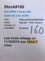 2001 2002 2003 2004 2005 BMW 325I Used Original Air Pump EGR Valve Control OEM