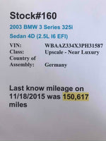 1998 - 2006 BMW 325I Fuel Evaporator Purge Valve OEM