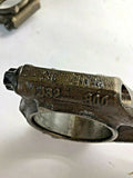 2003 BMW 325i Two Engine Piston With Connecting Rod Assembly 2.5L 147K Miles OEM