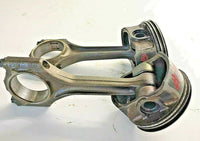 2003 BMW 325i Two Engine Piston With Connecting Rod Assembly 2.5L 147K Miles OEM