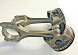 2003 BMW 325i Two Engine Piston With Connecting Rod Assembly 2.5L 147K Miles OEM