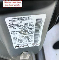 1996 - 2004 NISSAN PATHFINDER Front Door Window Motor Driver Left LH OEM