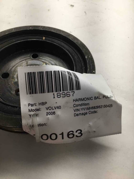 2003 - 2009 VOLVO S40 40 SERIES Engine Crankshaft Harmonic Balance Pulley OEM