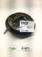 2017 FORD FIESTA Rear Back Brake Backing Plate w/ Brake Shoe Passenger Right OEM