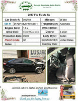 2011-2019 FORD FIESTA Windshield Wiper Transmission Linkage w/ Motor AE8317500AF