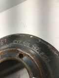 2002 MITSUBISHI MONTERO SPORT Rear Back Brake Disc Rotor Drum Driver Left LH OEM