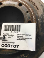 2002 MITSUBISHI MONTERO SPORT Rear Back Brake Disc Rotor Drum Passenger Right RH
