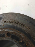 2002 MITSUBISHI MONTERO SPORT Rear Back Brake Disc Rotor Drum Passenger Right RH