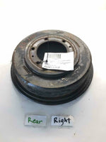 2002 MITSUBISHI MONTERO SPORT Rear Back Brake Disc Rotor Drum Passenger Right RH