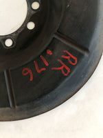 2005 MAZDA 3 Rear Brake Plate Backing Plate Dust Shield Passenger Right RH OEM