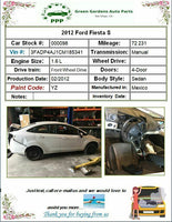 FORD FIESTA 2012 12 Used Original Right Passenger Side Front Door Trim Panel