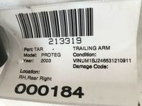 1999 - 2003 MAZDA PROTEGE Rear Back Trailing Arm Passenger Right RH OEM