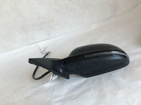2009 AUDI A4 Front Power Door Mirror Exterior Driver Left Black LH OEM