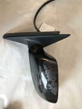 2009 AUDI A4 Front Power Door Mirror Exterior Driver Left Black LH OEM