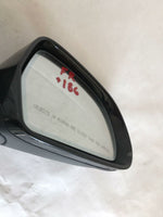 2009 AUDI A4 Front Power Door Mirror Exterior Passenger Right Black RH OEM
