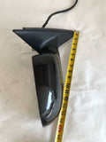 2009 AUDI A4 Front Power Door Mirror Exterior Passenger Right Black RH OEM