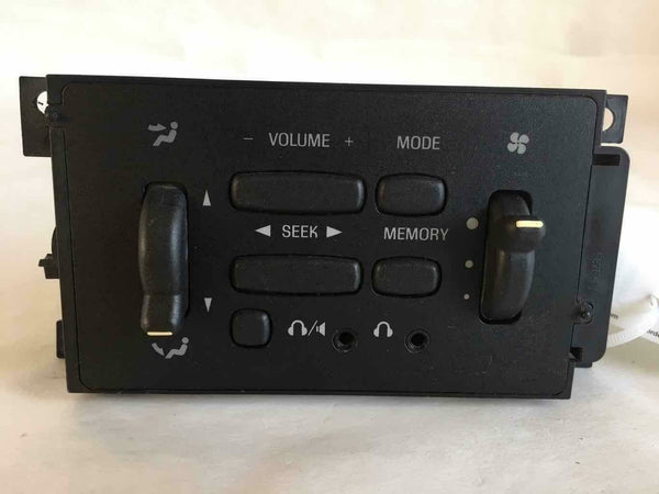 1999 FORD EXPLORER Rear Back Radio & A/C Heater Temperature Control F57F18K817AD