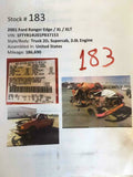 1993 - 2001 FORD RANGER Rear Back Leaf Spring w/ Bushing Assembly OEM