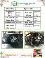 2020 CHEVY EQUINOX Rear Door Color Code: 384A Assembly Left Driver Side LH OEM