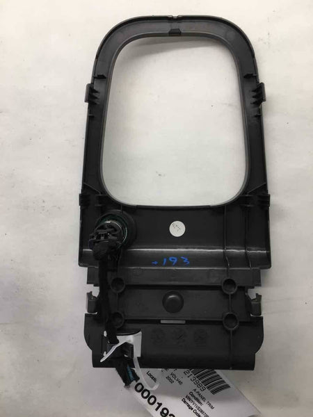 2002 VOLVO S40 40 SERIES Gear Shifter Surround w/ Volt Trim Panel 30630190 OEM