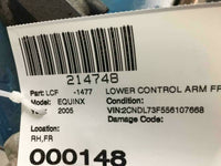 CHEVY EQUINOX 2005 06 07 08 2009 Lower Control Arm Front Right Passenger OEM