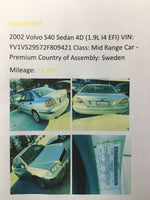 2000 - 2002 VOLVO S40 40 SERIES Knock Sensor Detection OEM