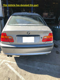 2000 - 2006 BMW 325i Sun Visor w/ Mirror Illumination Sunvisor Passenger Right
