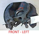 2001 - 2006 BMW 325i Front Steering Spindle Knuckle Hub Bearing Driver Left LH