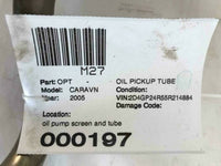 2005 DODGE CARAVAN 05 Used Original Engine Oil Pickup Tube 2.5L OEM