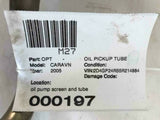 2005 DODGE CARAVAN 05 Used Original Engine Oil Pickup Tube 2.5L OEM