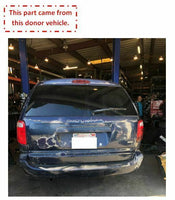 DODGE CARAVAN 2005 Rear Trunk Tail Lift Tail Gate Handle Bezel Trim W/ Light OEM