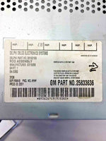 2009 - 2012 CHEVROLET MALIBU Radio AM FM Audio Amplifier CD Player 25833636 OEM