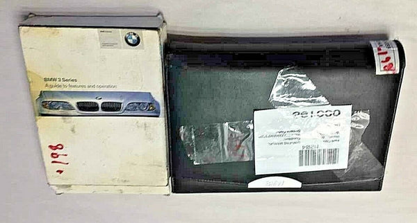 2004 BMW 325I Owners Manual Service Book Handbook w/ VHS OEM