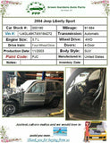 JEEP LIBERTY 1999 00 01 02 03 04 05 06 07 08 09 10 11 12 2013 Alternator 3.7L