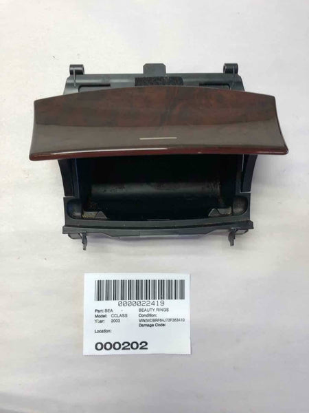 2003 MERCEDES C-CLASS C320 Front Center Console Ashtray Compartment 2036800852