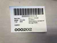 2003 MERCEDES C-CLASS C320 Sedan Emergency Spare Tire Lift Floor Jack Assembly