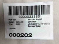 MERCEDES C-CLASS 03 2003 Fuse Box 05 0208 30 BF Module Control Computer OEM