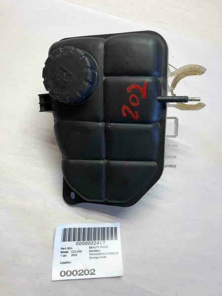 2001 - 2005 MERCEDES C-CLASS C320 Coolant Recovery Overflow Reservoir Tank