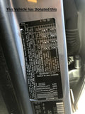 BMW 325i 2004 - 2006 DASH AERO BAG PAD COVER FRONT PASSENGER SIDE OEM Black &