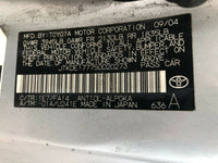 SCION TC Right Sun Visor Fits: SCION TC 05-06 roof air bag, RH 2005 - 2006  &