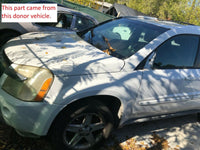 2005 CHEVROLET EQUINOX Front Hood Skin Shell Panel White OEM