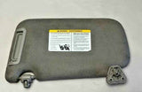 2013 - 2019 NISSAN SENTRA Front Sun Visor w/ Mirror Passenger Right RH OEM