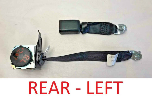 2014 NISSAN SENTRA Rear Back Seat Belt Safety Seatbelt w/ Buckle Driver Left LH