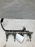 2020 CHEVROLET CHEVY MALIBU Fuel Injection Rail w/ Four Injectors 2.0L