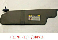 1999 FORD PICKUP F150 Front Sun Visor w/o Mirror Interior Driver Left LH OEM