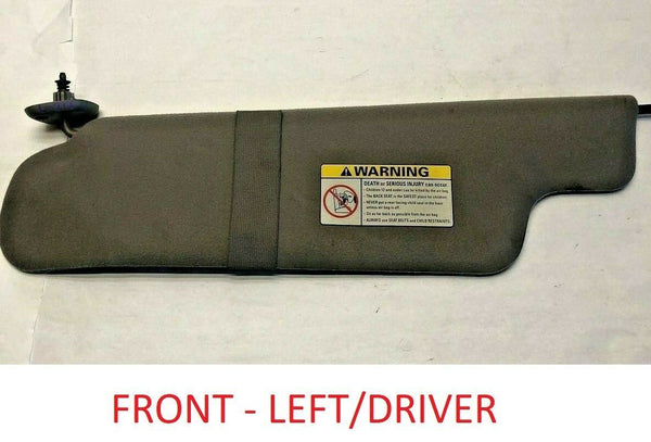 1999 FORD PICKUP F150 Front Sun Visor w/o Mirror Interior Driver Left LH OEM